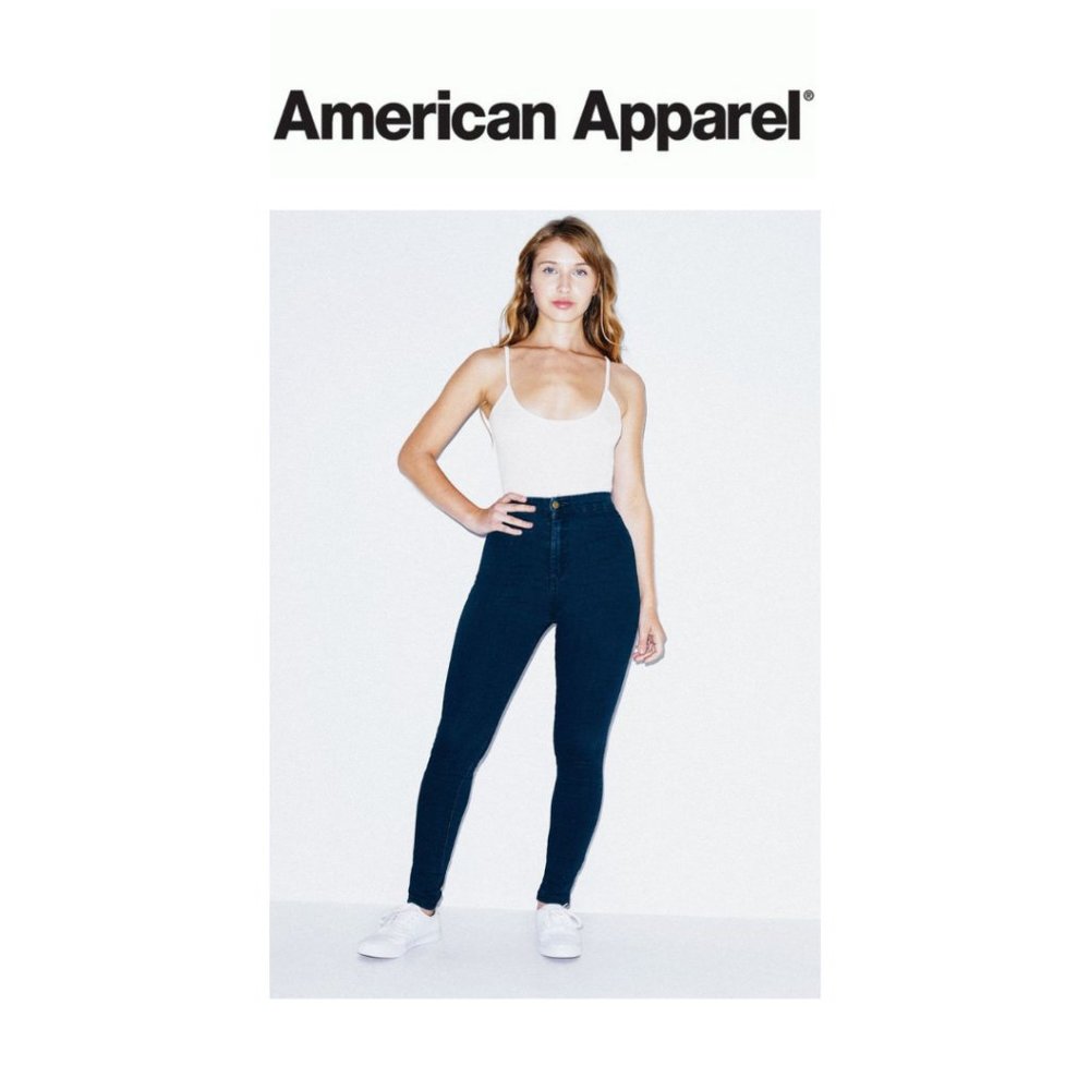 American Apparel Easy Jean in Dark Wash